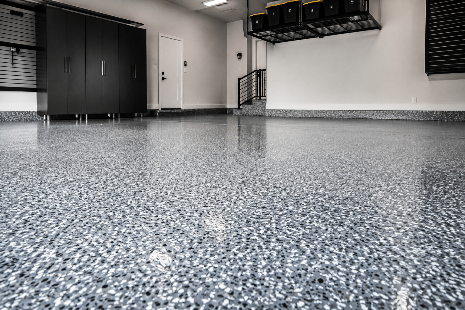 Valley Surface Solutions finished epoxy garage floor